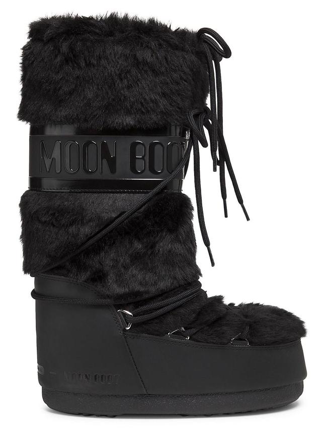 Womens Icon Faux-Fur Boots Product Image