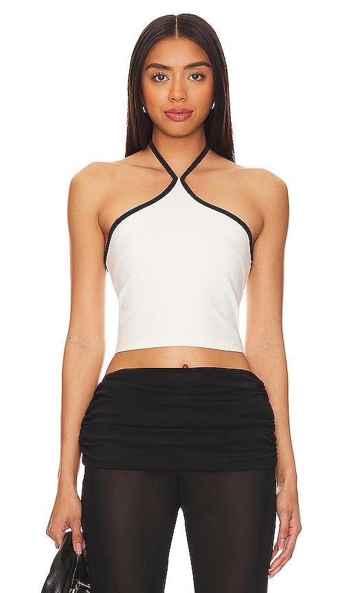 Sirena Contrast Halter Top Product Image