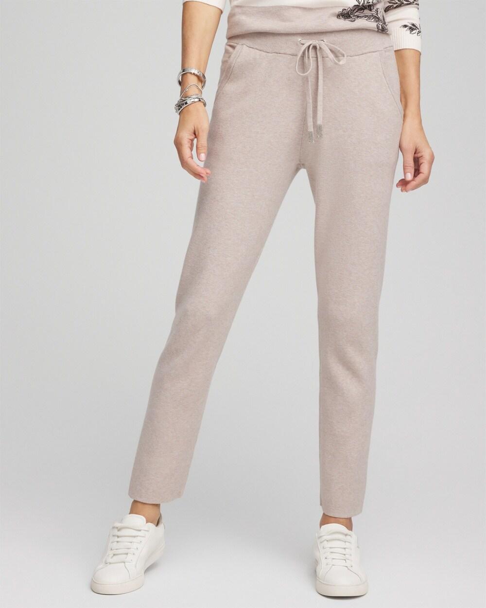 Women's Luxe Cashmere Blend Ankle Pants Product Image