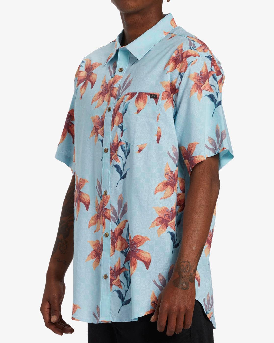 Sundays Short Sleeve Shirt - Splash Male Product Image