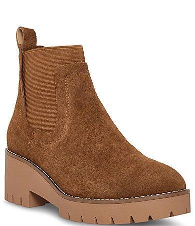 Blondo Dyme Waterproof Suede Lug Sole Booties Product Image