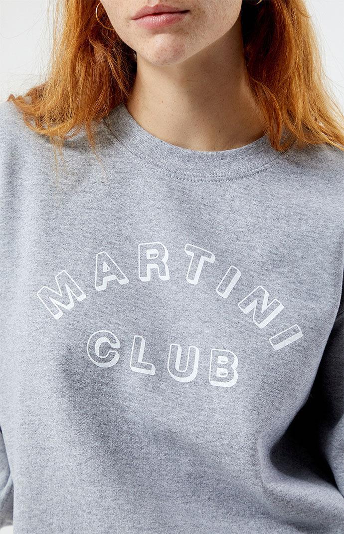 Women's Martini Club Crew Neck Sweatshirt Product Image