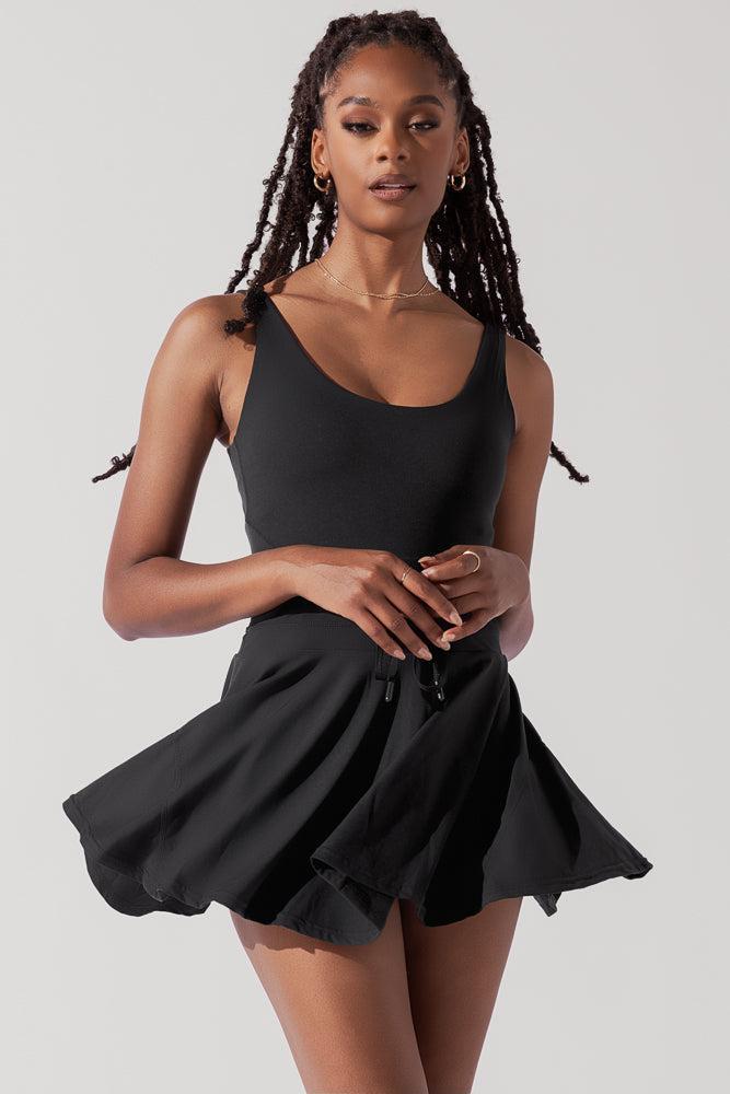 POPFLEX® Twirl Dress - Black Product Image