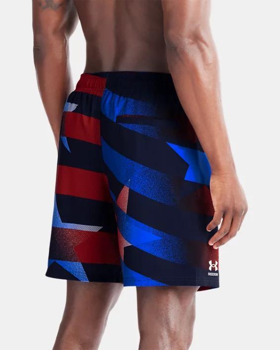 Men's UA Flag Streamer Swim Volley Shorts Product Image