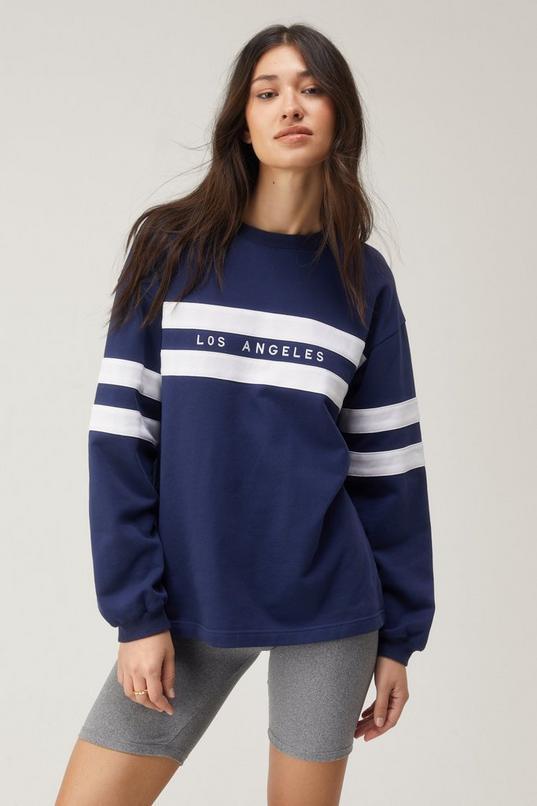 Los Angeles Crew Neck Sweatshirt Product Image