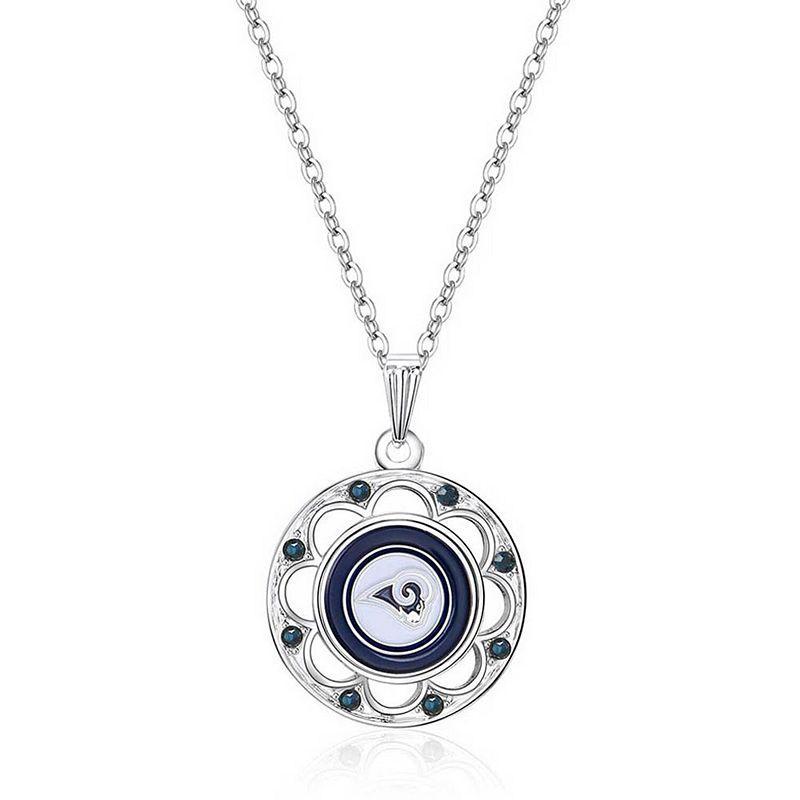 Women's Los Angeles Rams Circle Pendant Necklace Product Image