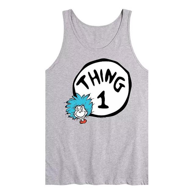 Mens Dr Seuss Thing One Graphic Tank Top Product Image