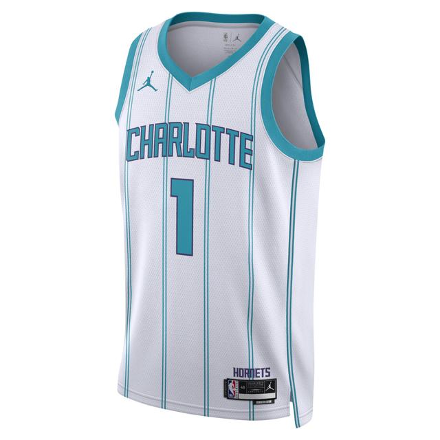 Men's Charlotte Hornets Association Edition 2022/23 Jordan Dri-FIT NBA Swingman Jersey Product Image