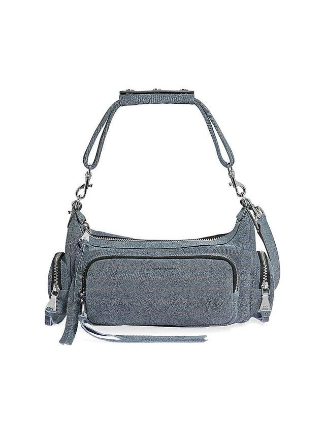 Womens Away We Go Leather Convertible Shoulder Bag Product Image