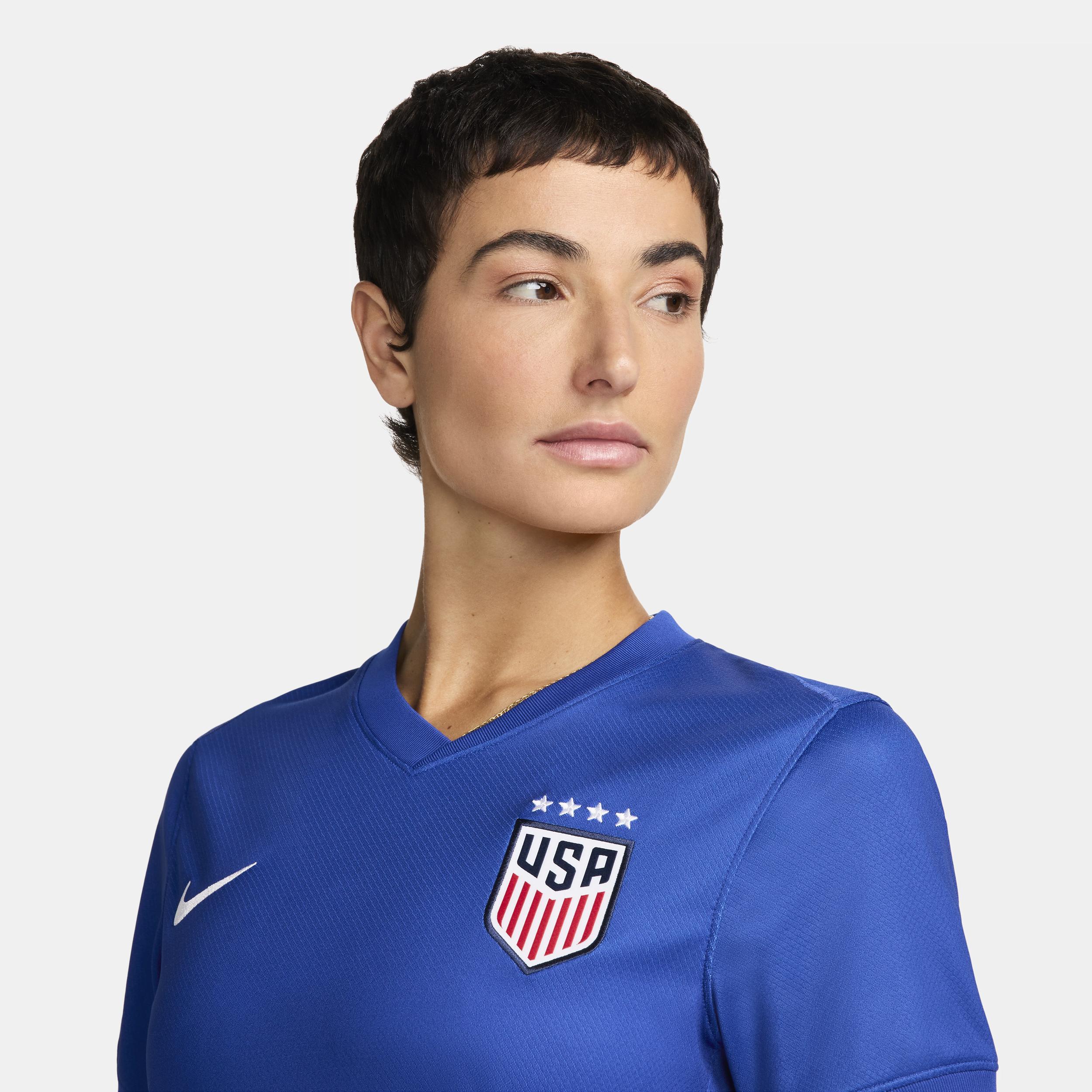 Nike Womens Royal Uswnt 2024 Away Stadium Replica Jersey - Royal Product Image