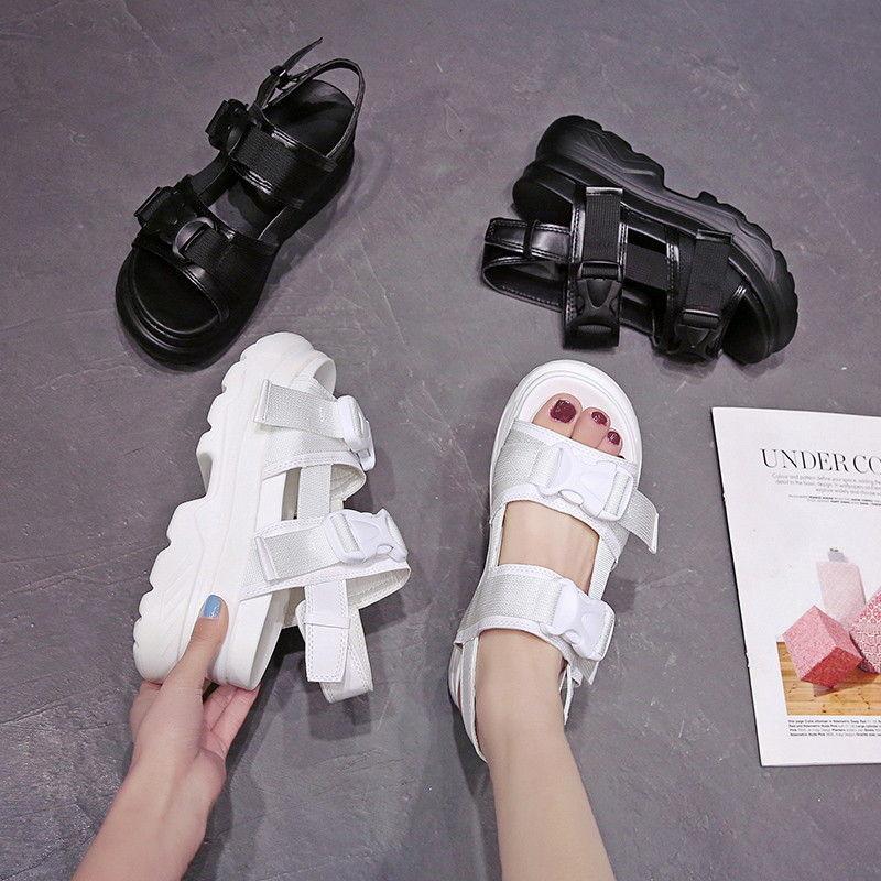 Slingback Platform Sandals Product Image