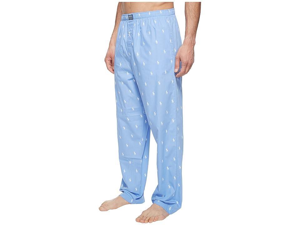 Polo Ralph Lauren Pony-Print Woven Pajama Pants Product Image