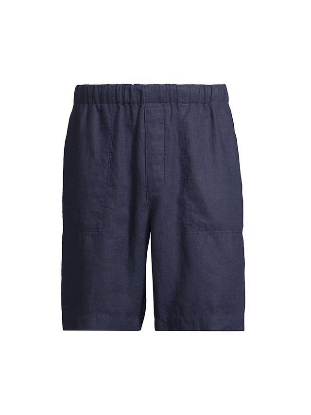 Mens Linen Shorts Product Image