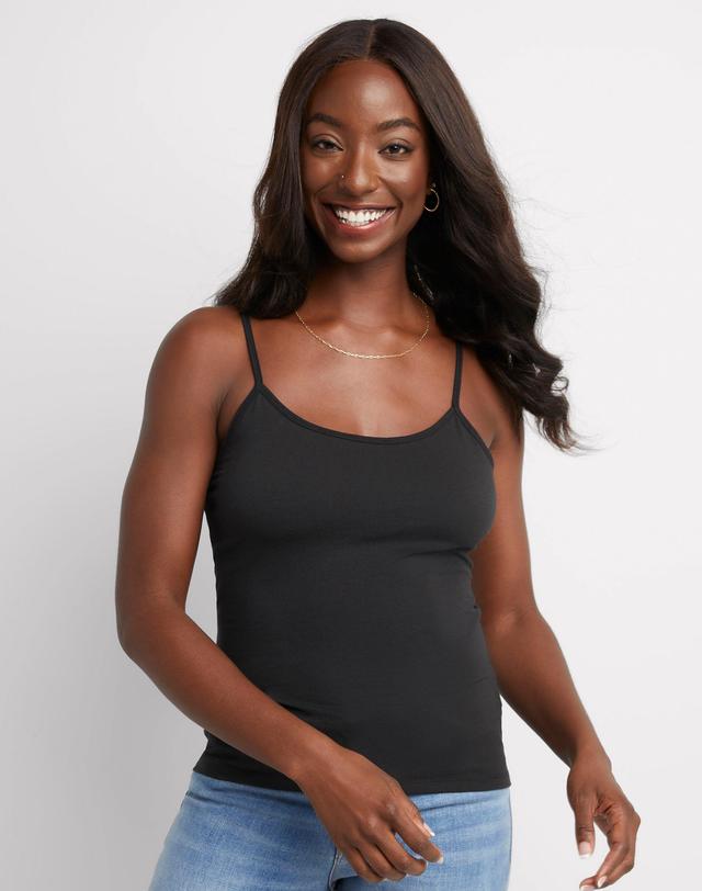 Womens Hanes Stretch Cotton Camisole Product Image