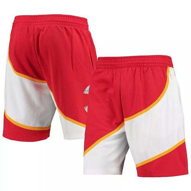 Mens Mitchell & Ness Atlanta Hawks 1986 Hardwood Classics 75th Anniversary Swingman Shorts Product Image