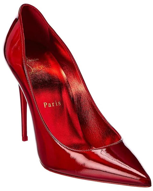 Kate Patent Pointed-toe Red Sole High-heel Pumps Product Image