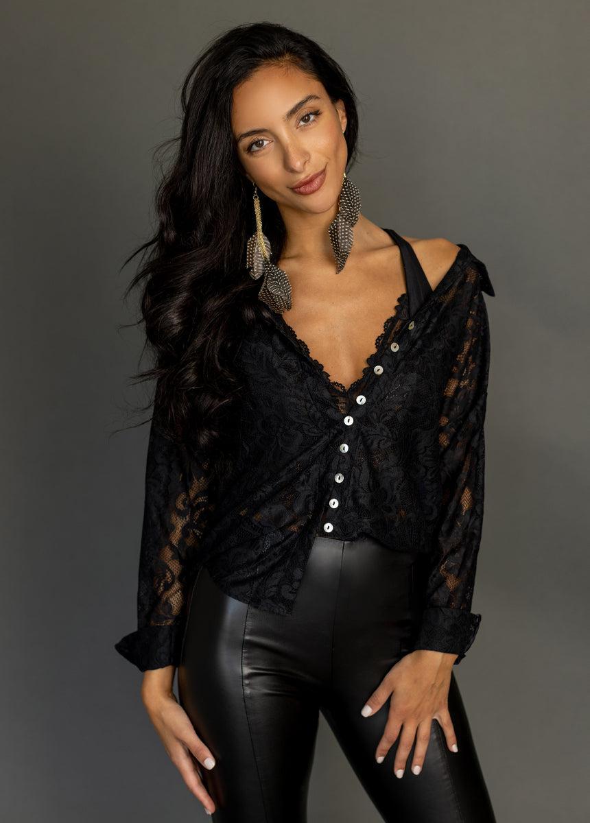 Caeley Top in Black product image