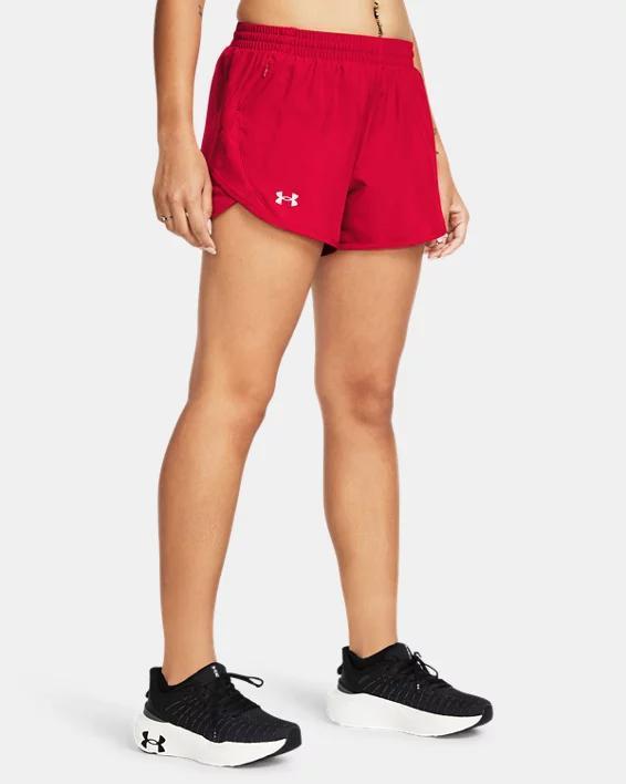 Plus Size Under Armour Fly-By Shorts, Womens Product Image