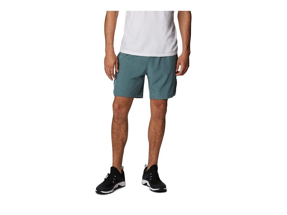 Columbia Alpine Chill Zero Shorts (Metal) Men's Shorts Product Image