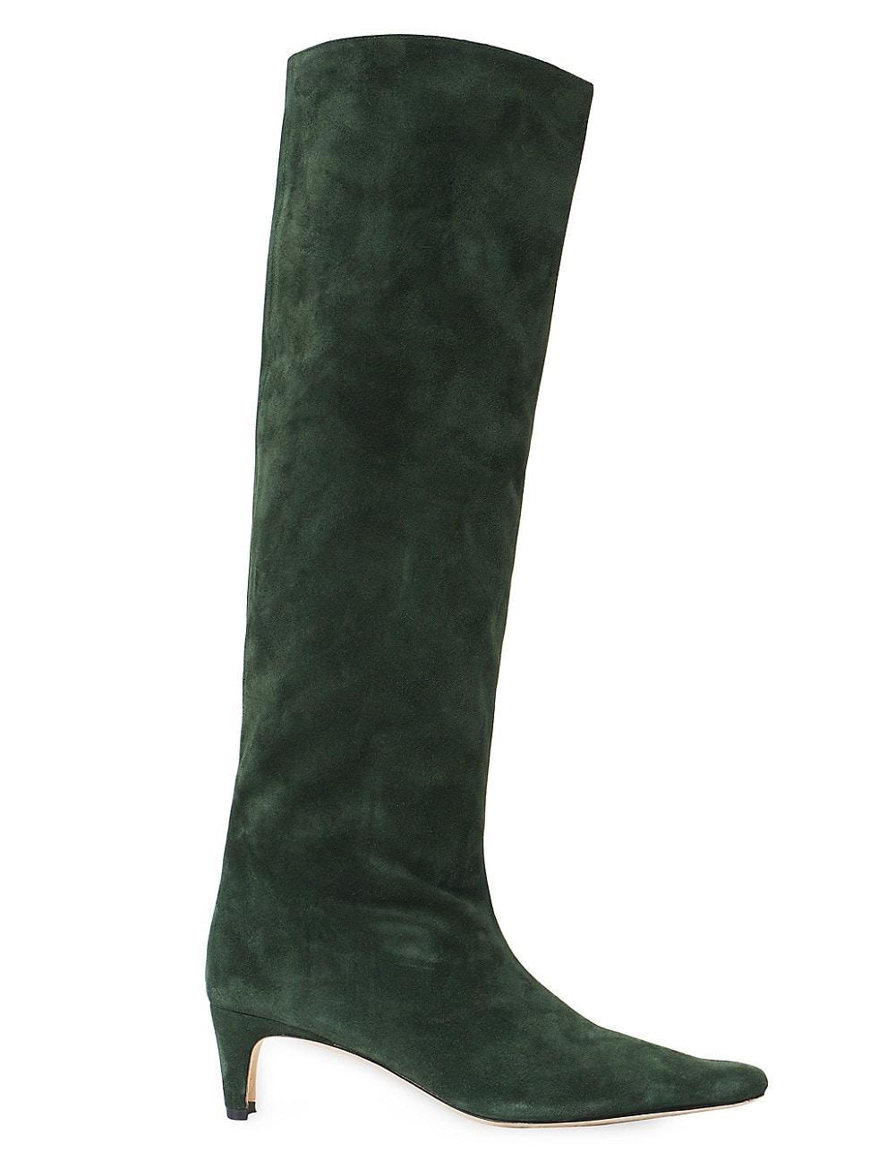 Womens Wally Suede Knee-High Boots Product Image