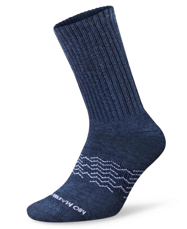 Mens Moisture Control Athletic Crew Socks 1 Pack Product Image