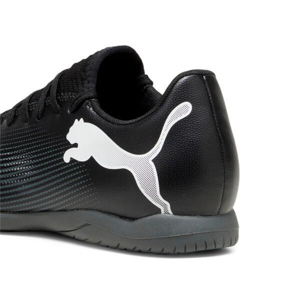 PUMA FUTURE 7 PLAY IT Men's Soccer Cleats Shoes in Black/White Product Image