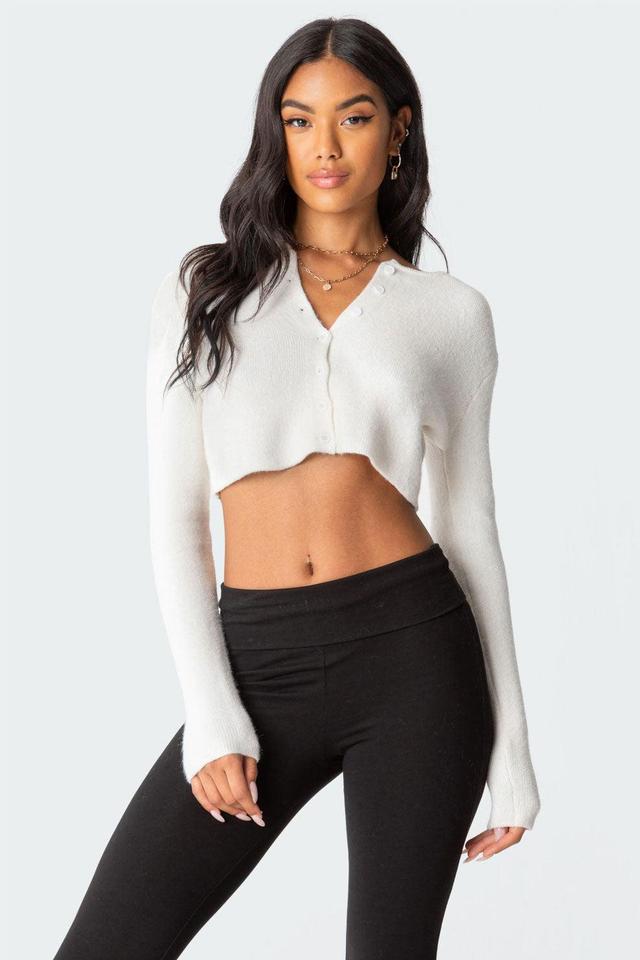 Otto Cropped Cardigan Product Image