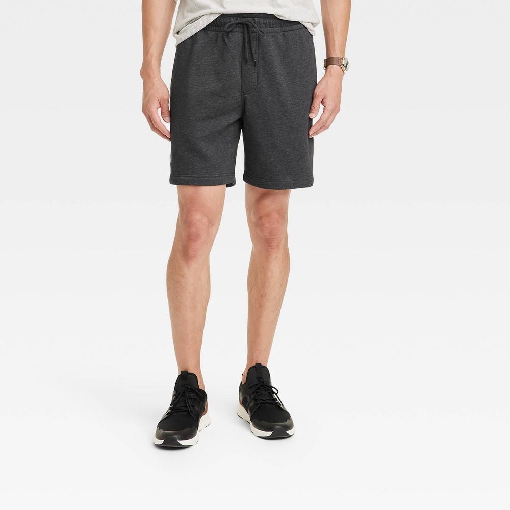 Mens 7 Ultra Soft Fleece Pull-On Shorts - Goodfellow & Co Product Image