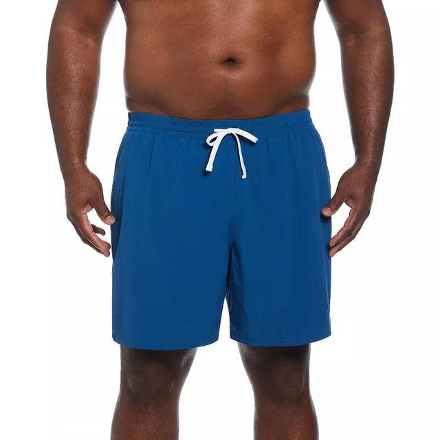 Big & Tall Nike Solid Icon 7-in. Volley Swim Trunks, Mens Product Image