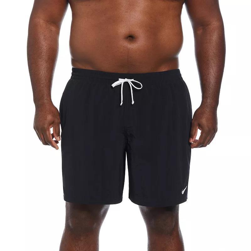 Big & Tall Nike Solid Icon 7-in. Volley Swim Trunks, Mens Product Image