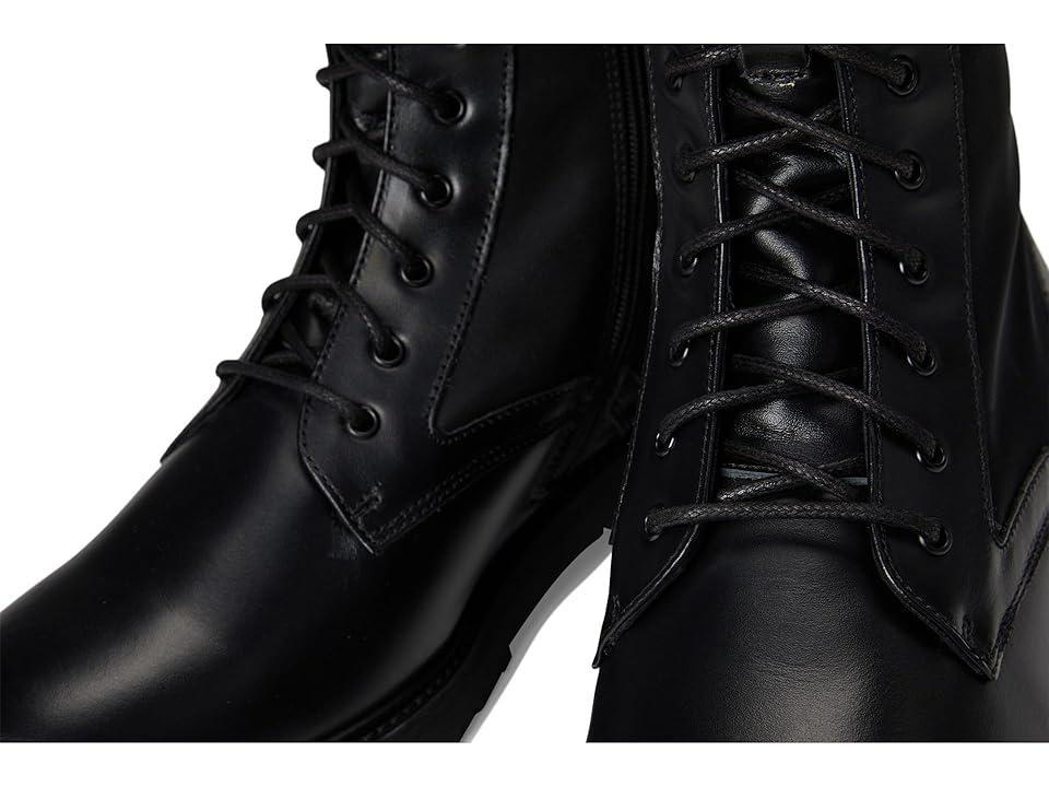 Womens Quint 40MM Leather & Nylon Booties Product Image