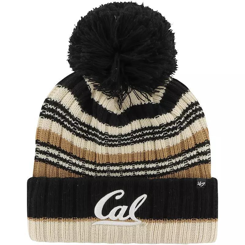 Womens 47 Khaki Cal Bears Barista Cuffed Knit Hat with Pom Product Image