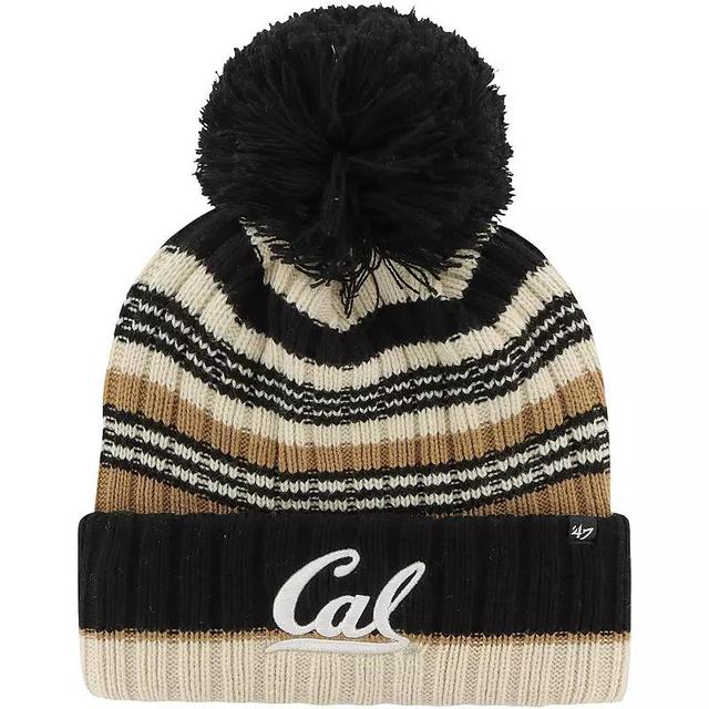 Womens 47 Khaki Cal Bears Barista Cuffed Knit Hat with Pom Product Image