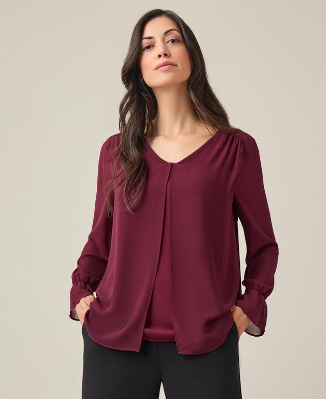 Kasper Womens Layered Blouse Product Image