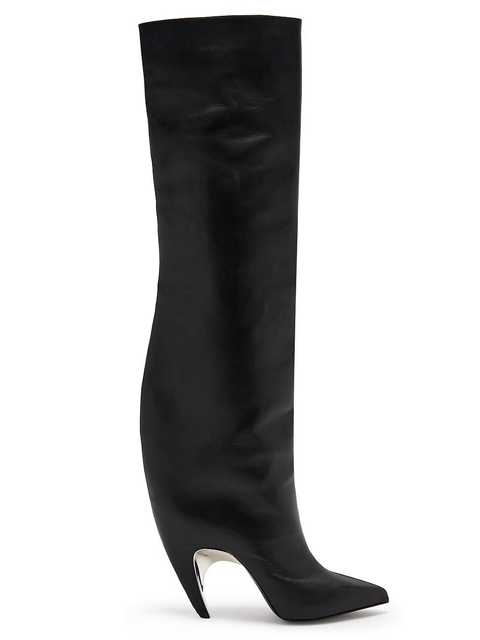 Womens Armadillo 105MM Leather Thigh-High Boots Product Image