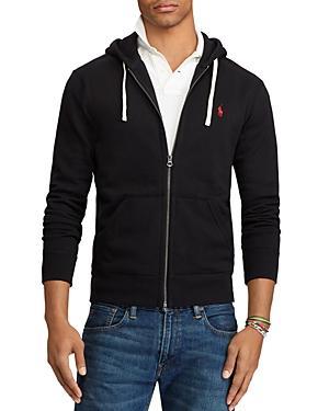 Polo Ralph Lauren Fleece Full-Zip Hoodie in Polo Black - Black. Size M (also in L, S, XL/1X). Product Image