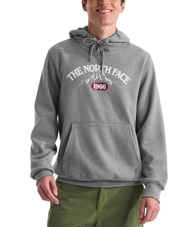 The North Face Long Sleeve Heathered Fleece Varsity Hoodie Product Image