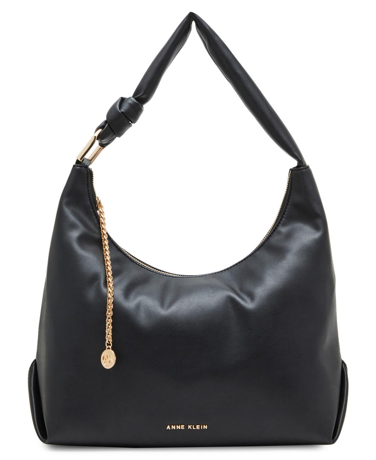 Anne Klein Womens Soft Knot Hobo Bag Product Image