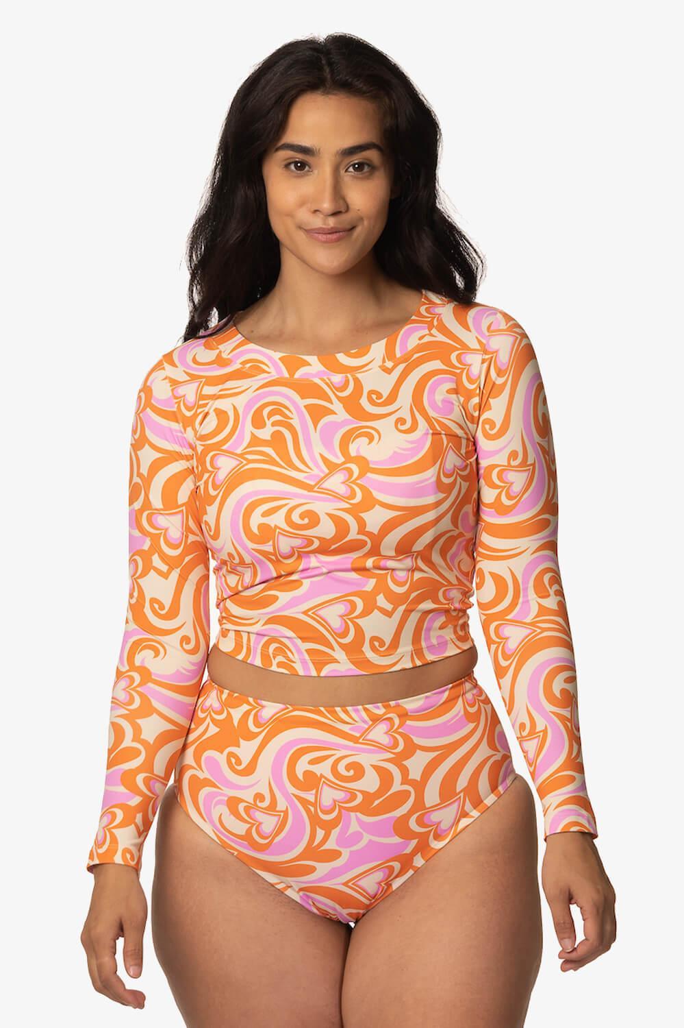 Freya Long Sleeved Crop Rashie Product Image