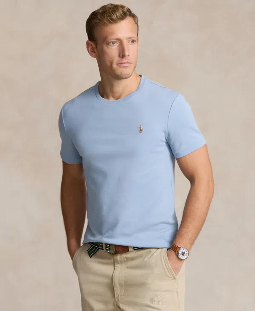 Polo Ralph Lauren Mens Custom Slim Fit Soft Cotton T-Shirt Product Image