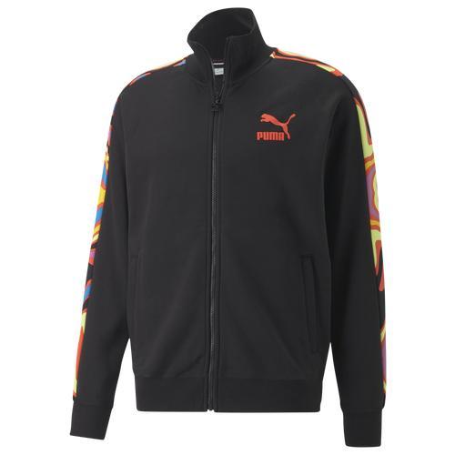 PUMA Mens Lava Flow T7 Track Jacket Product Image