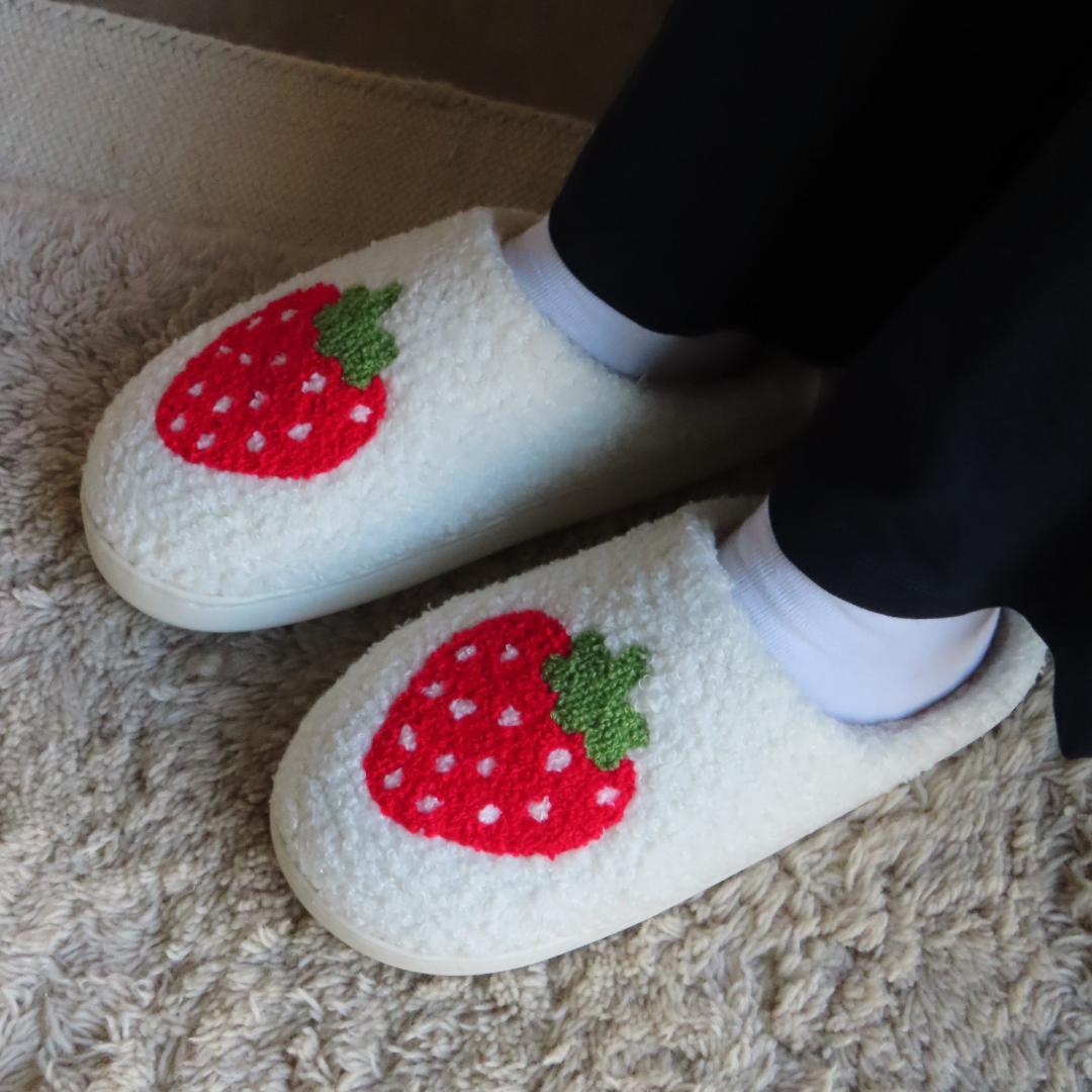 Strawberry Dreams Slippers Product Image