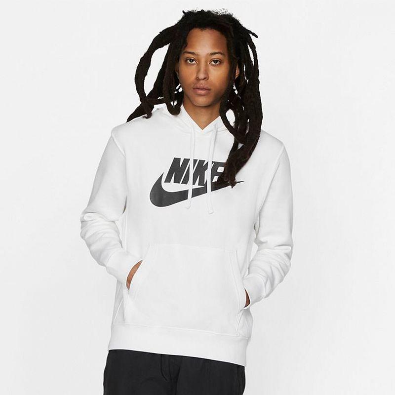 Mens Nike Sportswear Club Logo Pullover Hoodie Product Image