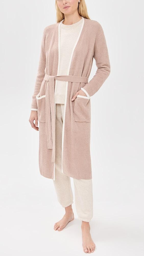 Barefoot Dreams CCL Contrast Ribbed Robe | Shopbop Product Image