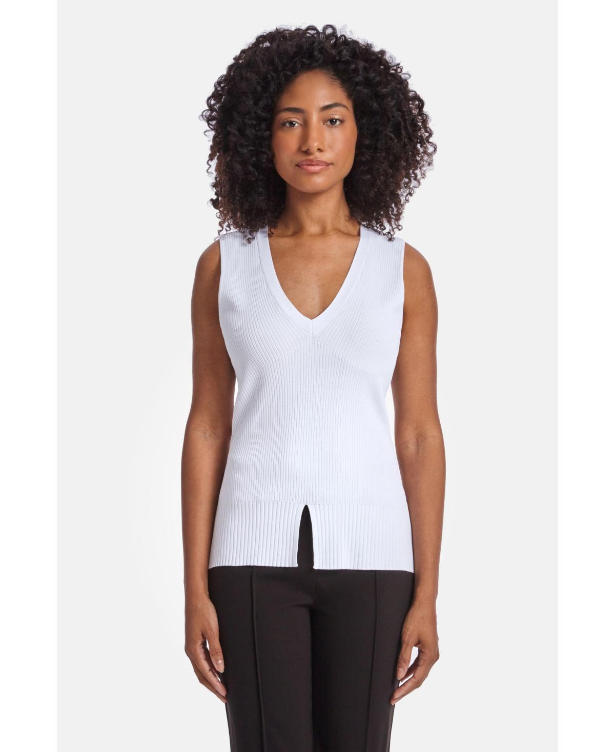 Womens Dimensions The Extent Sleeveless Sweater Product Image