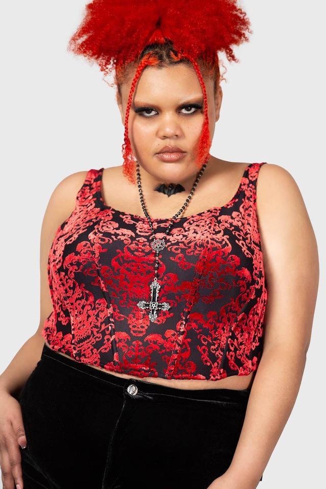 Snarl Corset Top [PLUS] Female Product Image