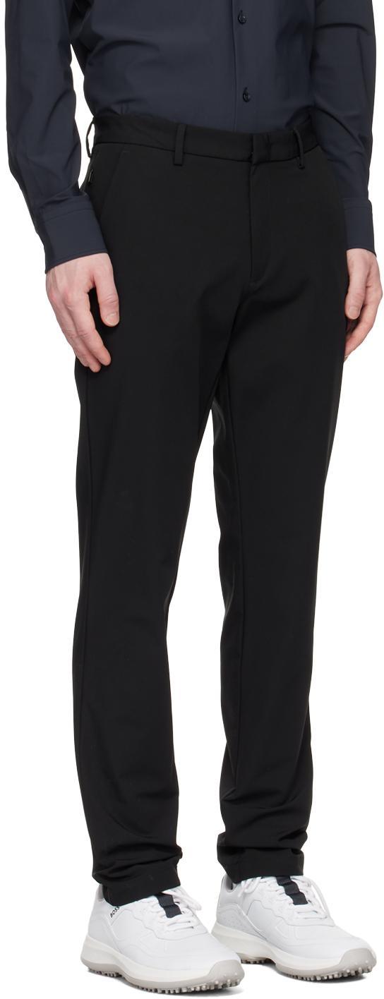 HUGO BOSS Black Slim-fit Trousers Product Image