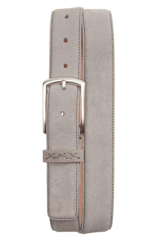 ZEGNA Free Size Vicuna Lined Suede Belt Product Image