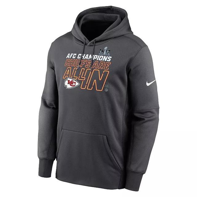 Mens Nike Kansas City Chiefs 2023 NFL Conference Champions - Trophy Collection Hoodie Product Image