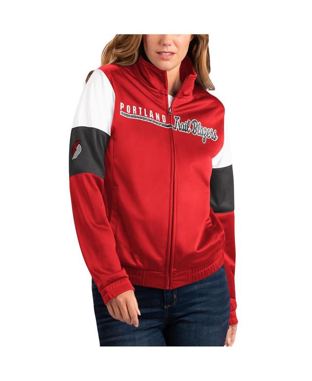 Womens G-III 4Her by Carl Banks Portland Trail Blazers Change Up Full-Zip Track Jacket Product Image